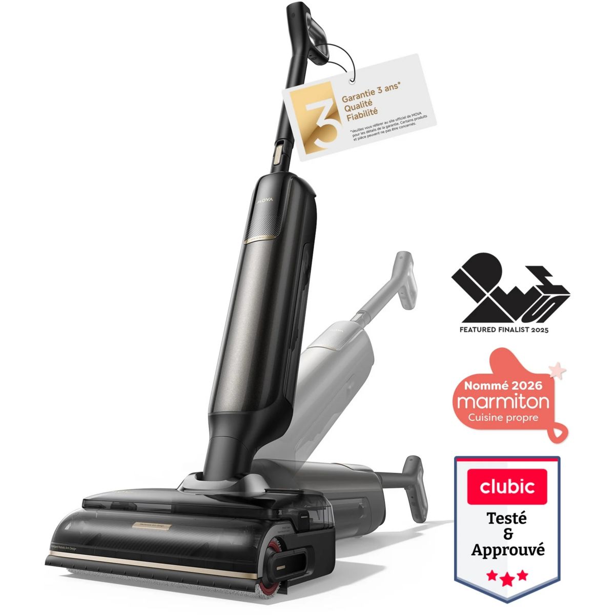 Aspirateur laveur M50 Ultra couleur unique, MOVA