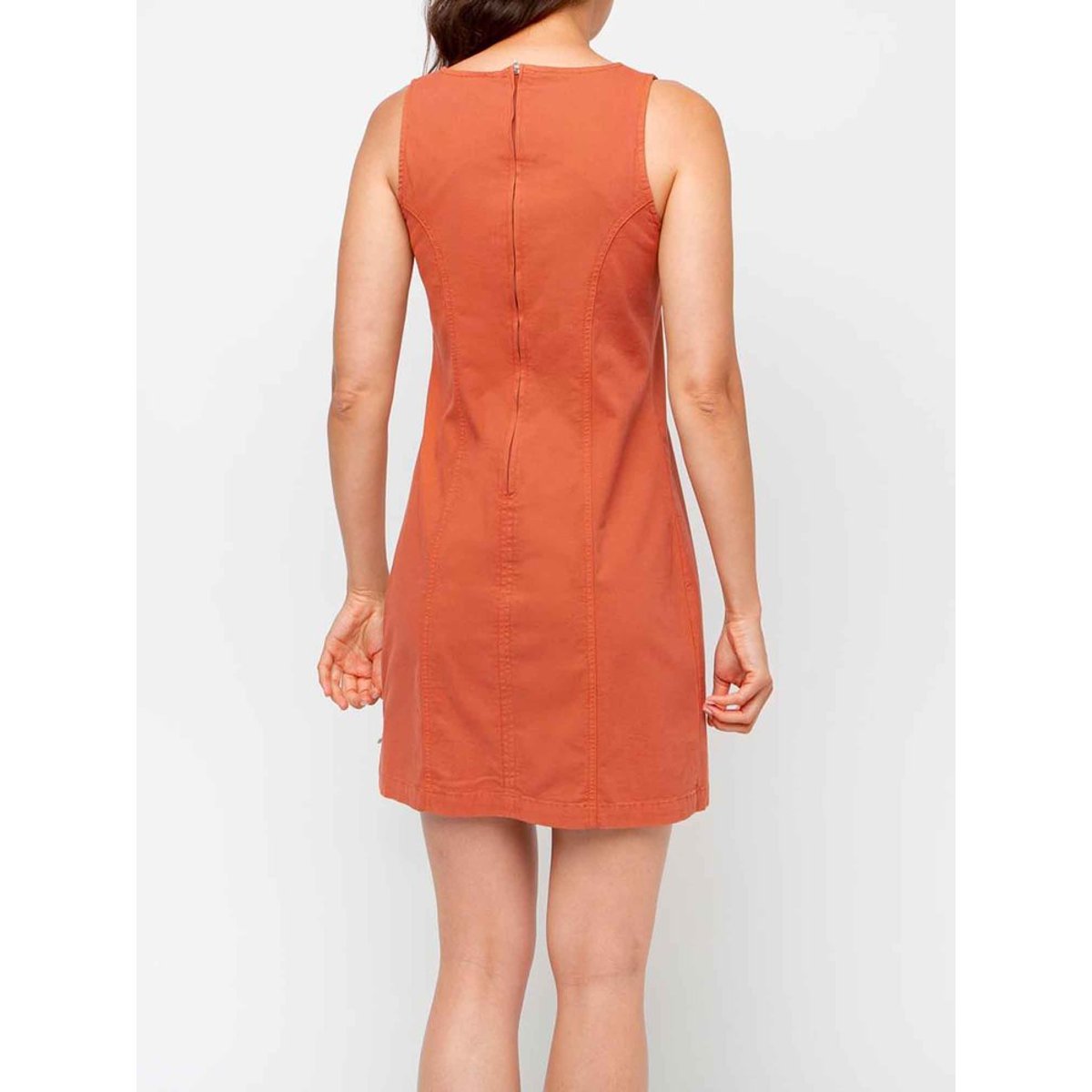 Robe courte GEMMEROB39296 terracotta, TBS