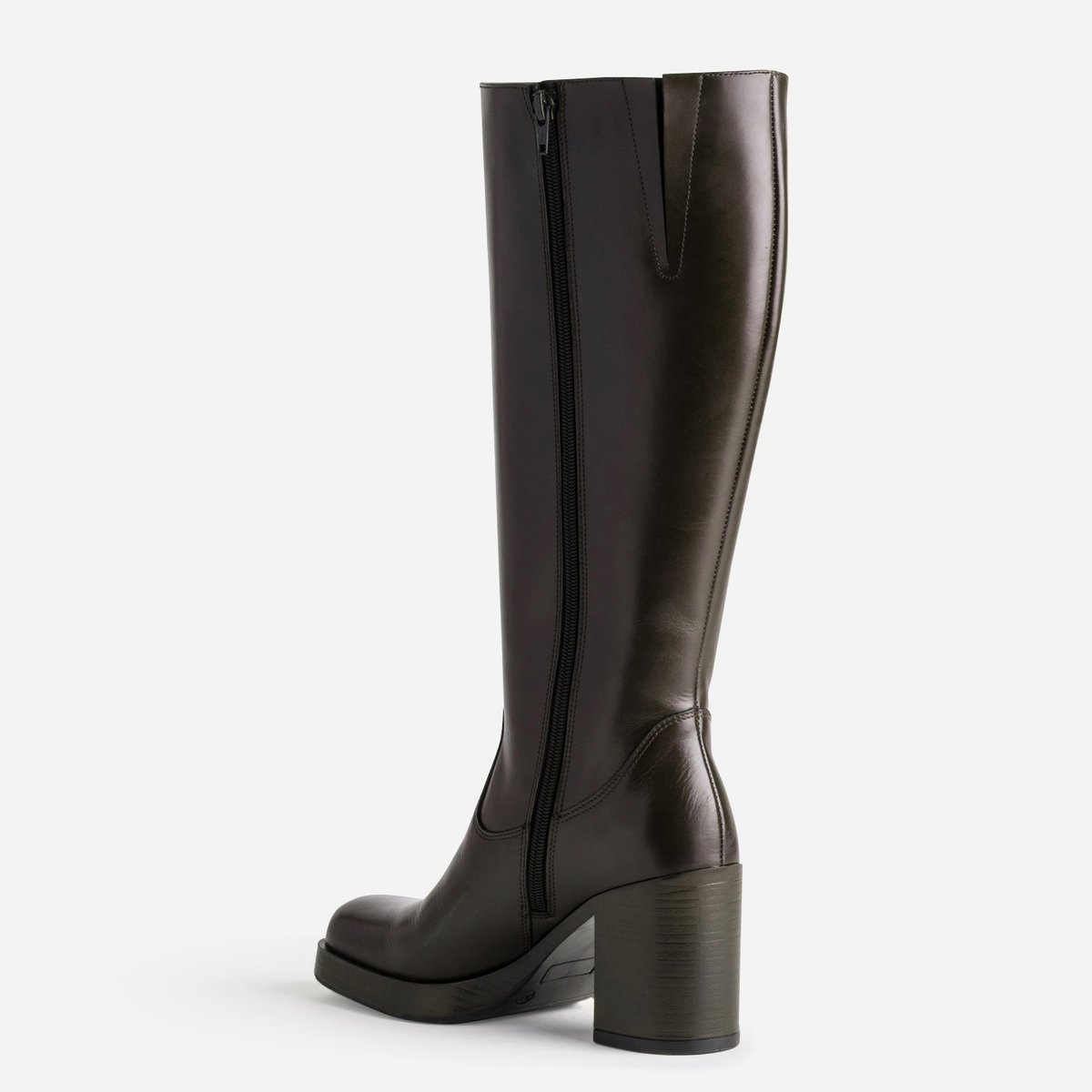 Botte À Talon en cuir TESSA L marron, ERAM