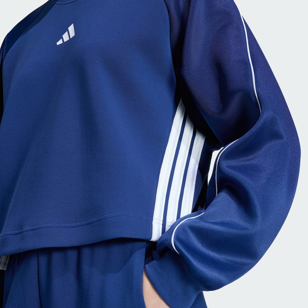 Sweat-Shirt Ras-Du-Cou 3 Bandes Stadium Sweat-Shirt Ras-Du-Cou 3 Bandes Stadium dark blue, ADIDAS SPORTSWEAR