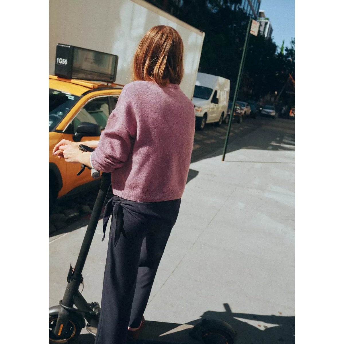 Pull-over jaspé rose, MANGO TEEN