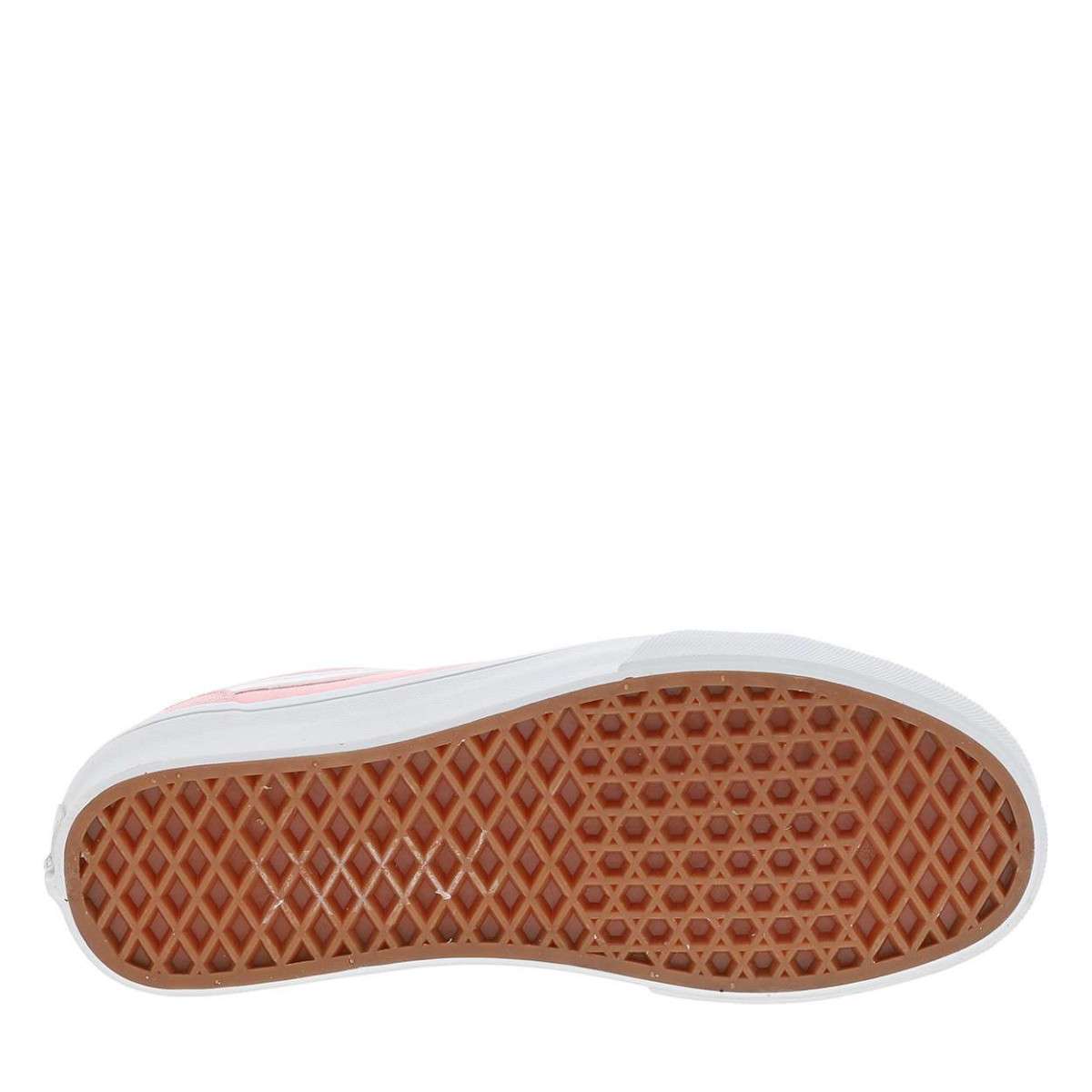 Baskets VERO LS cuir talon plat rose, VANS