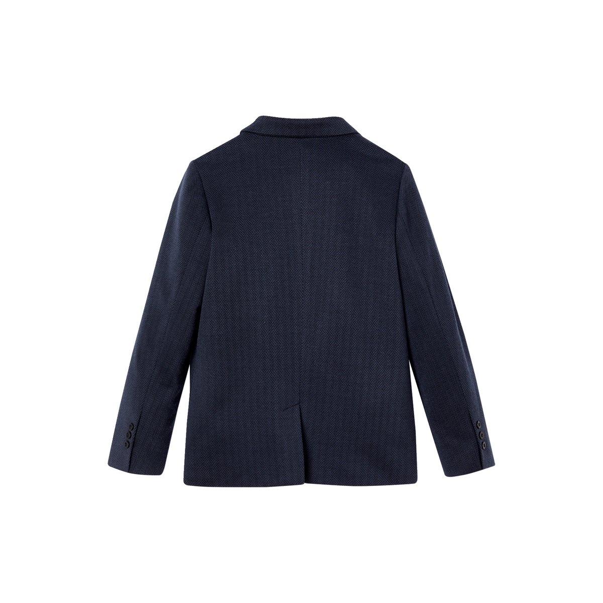 Veste chevrons marine, VERTBAUDET
