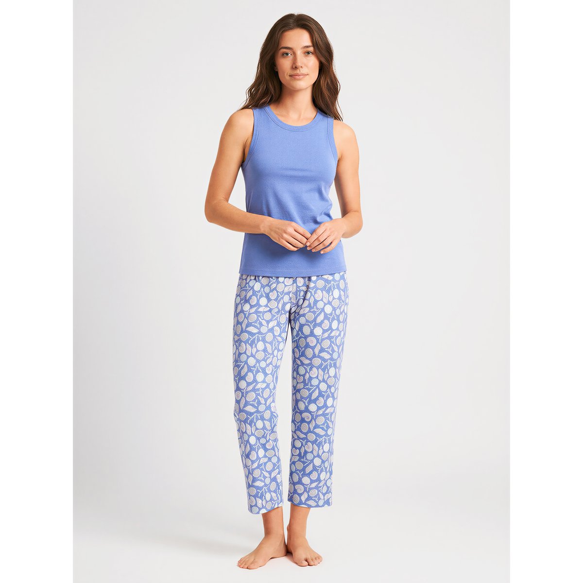 Pantalon de pyjama 7/8 Coton FAVOURITES OCEAN persian jewel, CALIDA