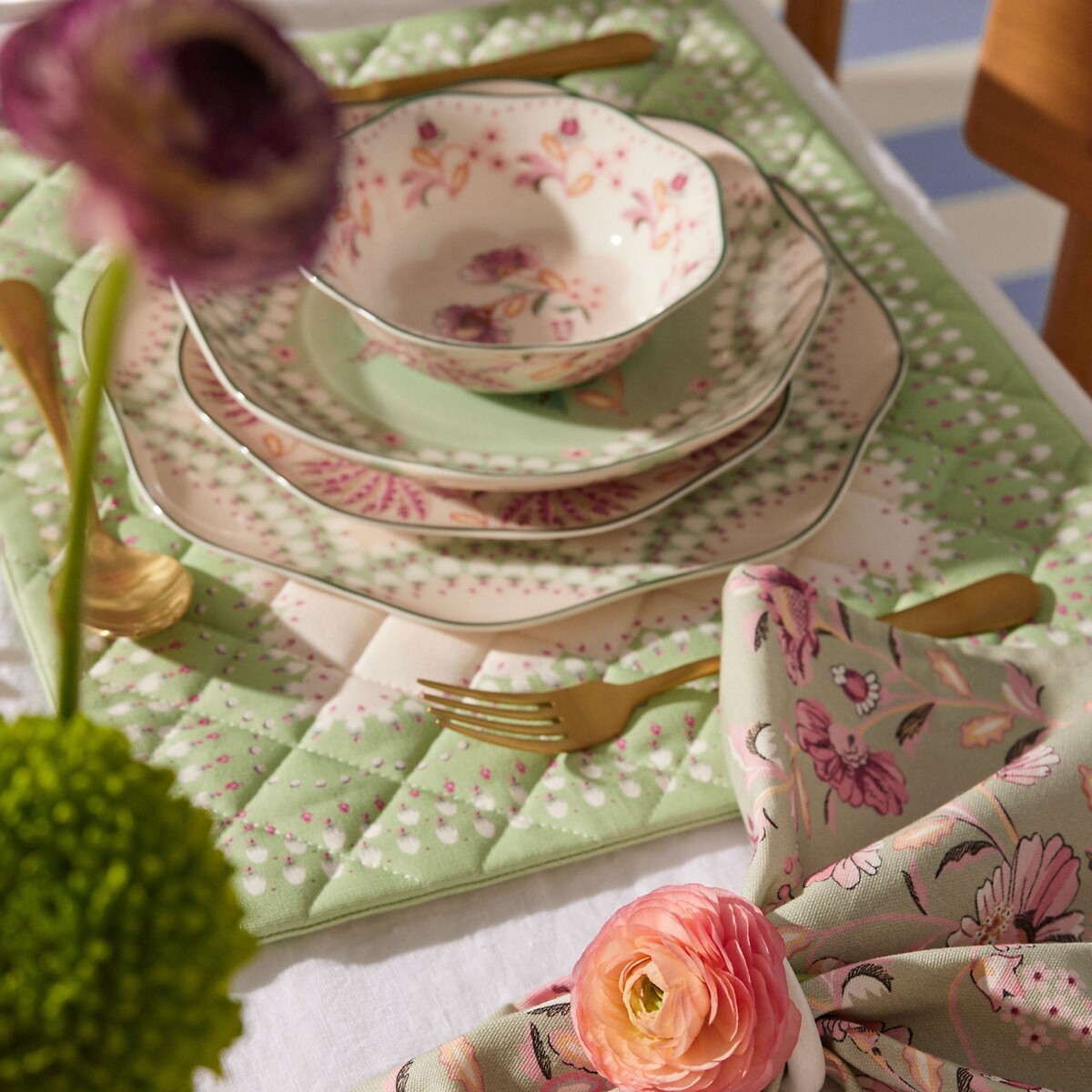 Friendship Garden Side Plate multi-coloured, CATH KIDSTON