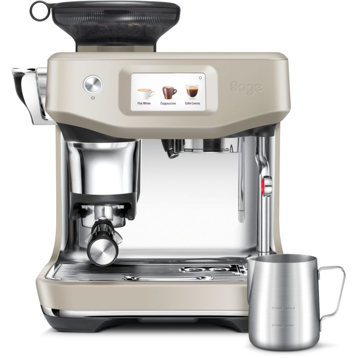 Machine à expresso the Barista Touch Impress SES882ALMSES88 crème / ivoire, SAGE APPLIANCES
