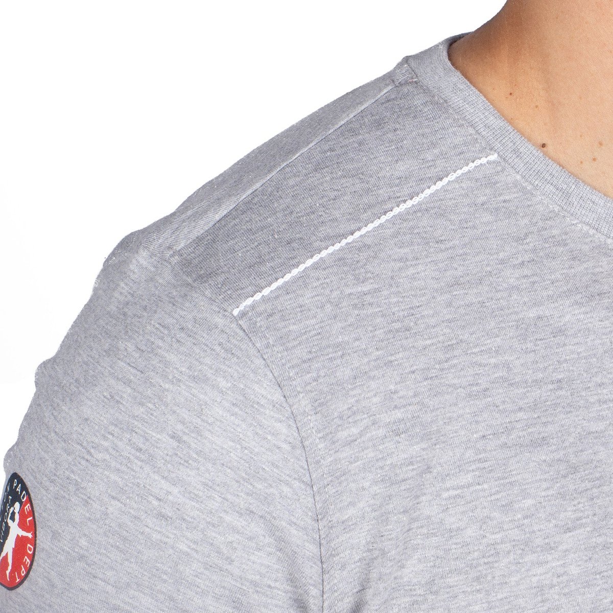 T-shirt open PADEL gris, SHILTON