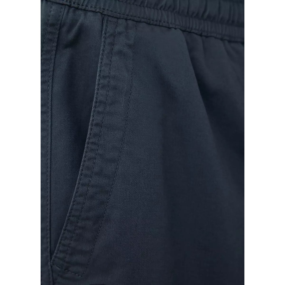 Pantalon droit cordon bleu marine, MANGO TEEN