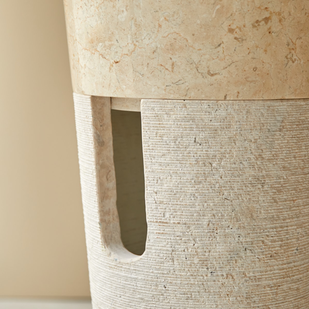 Vasque en Marbre, KONI beige, TIKAMOON