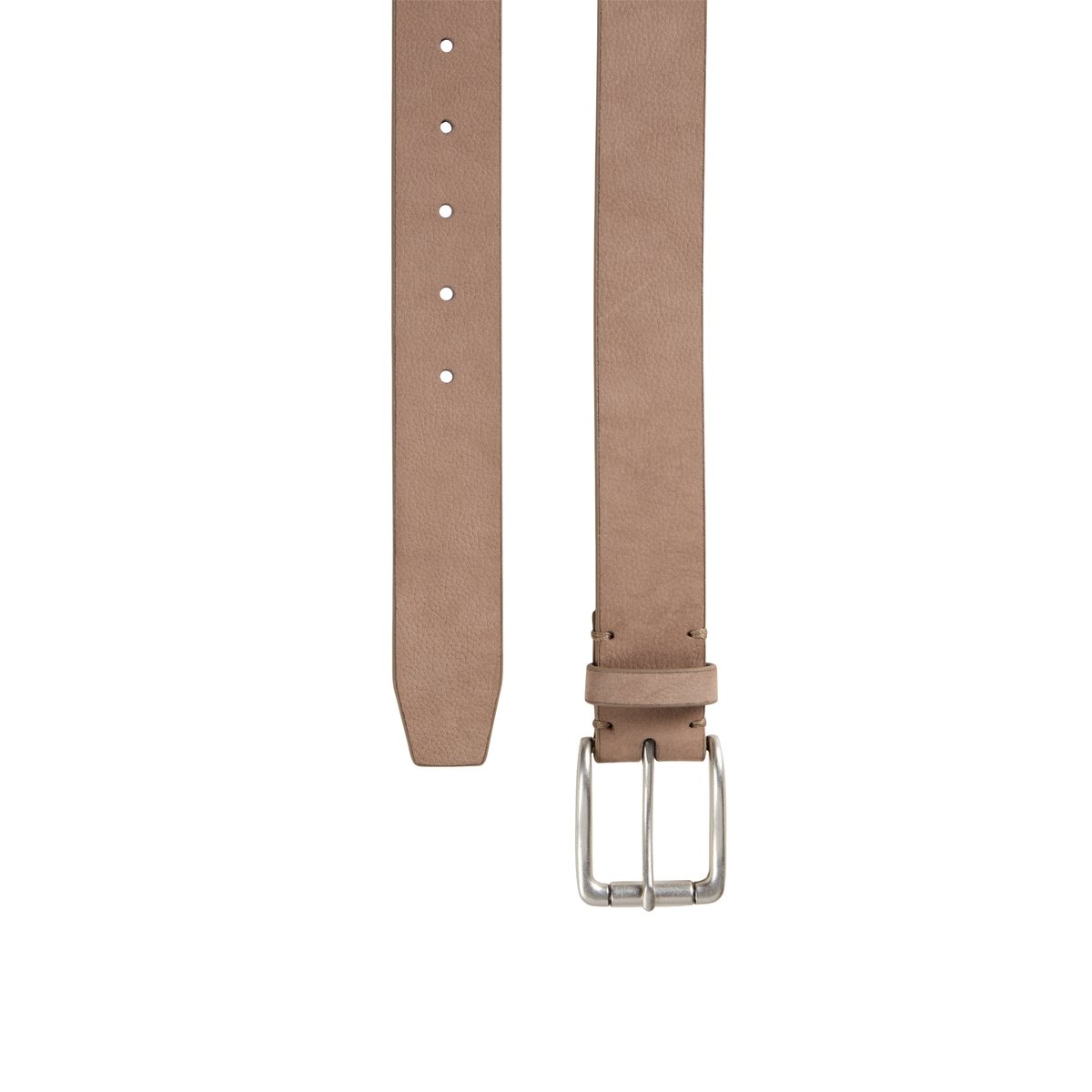 Ceinture modèle Enno en cuir nubuck résistant gris, MARC O'POLO