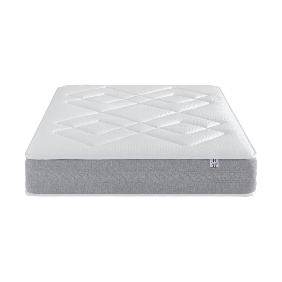 Matelas ressorts ensachés 28 cm - CLEMENCE blanc, CAMIF