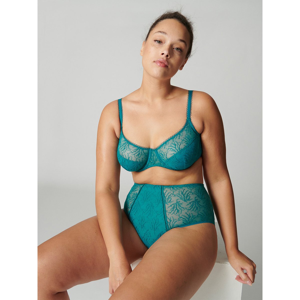 Culotte taille haute, OPALINE vert, SIMONE PERELE