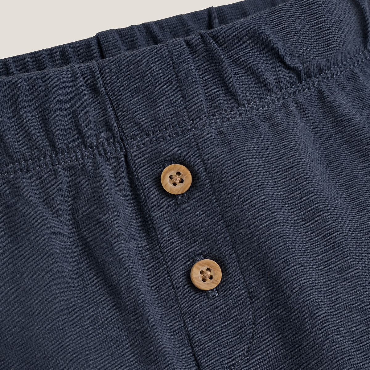 Lot de 3 leggings ecru + bleu, LA REDOUTE COLLECTIONS