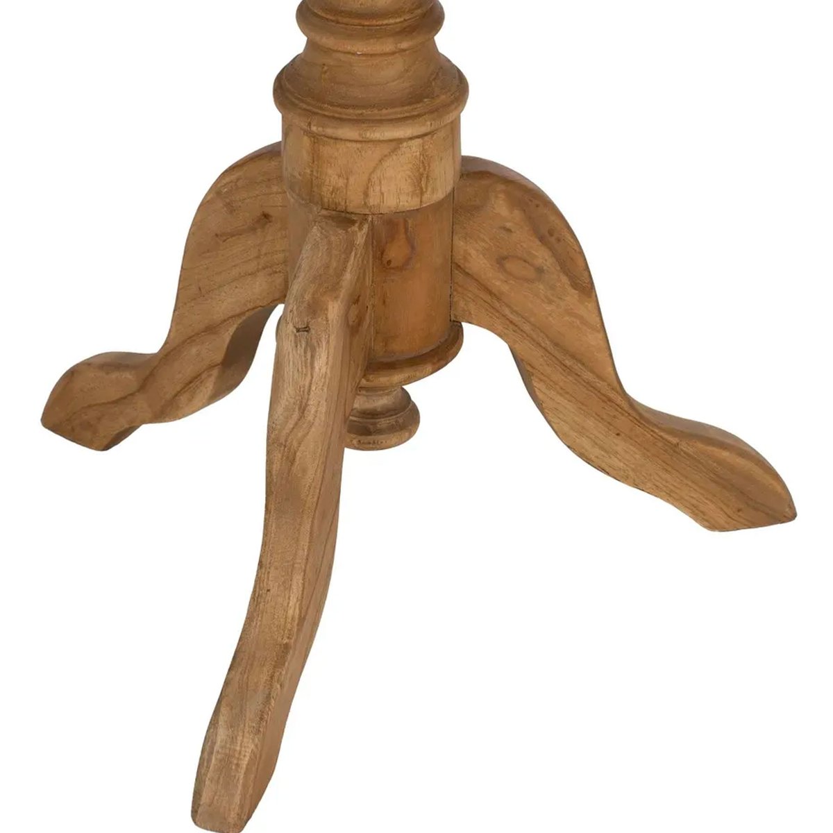 Table d'appoint guéridon classique en bois rond 50x50x64cm bois, WADIGA