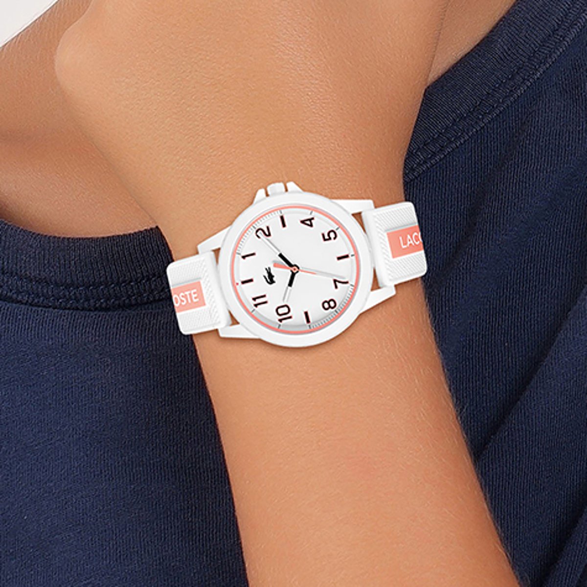 Montre Analogique TEEN/RIDER blanc blanc blanc, LACOSTE