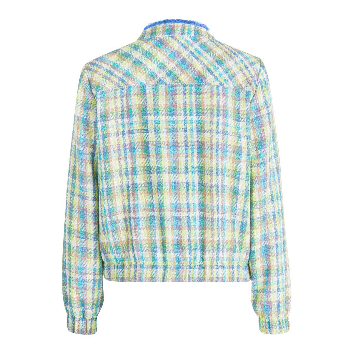 Veste blazer à carreaux green/blue, CARTOON