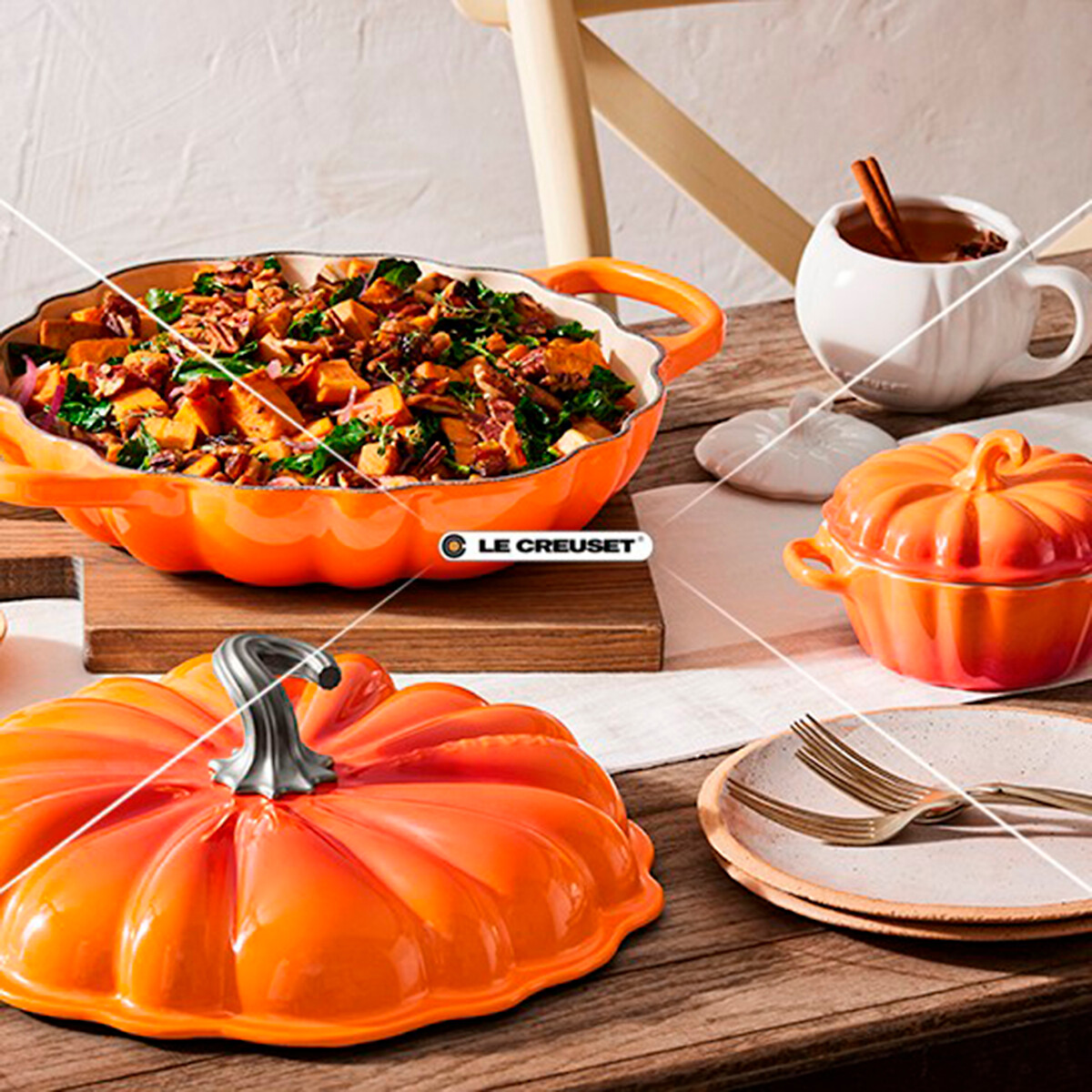 Faitout Citrouille volcanique, LE CREUSET
