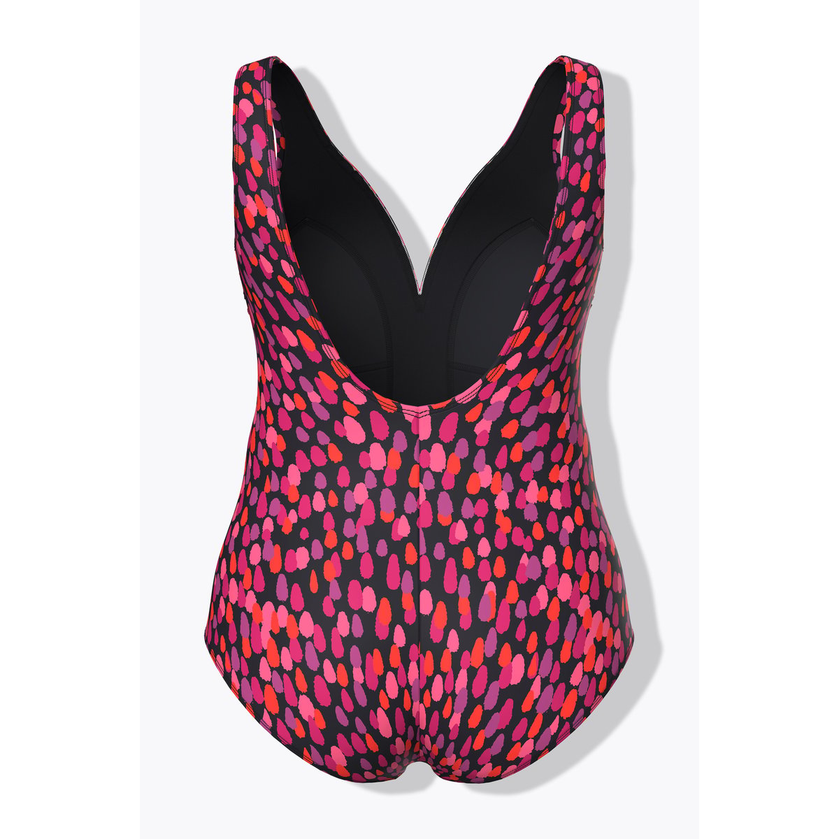 Maillot de bain avec bonnets souples orchidée, ULLA POPKEN