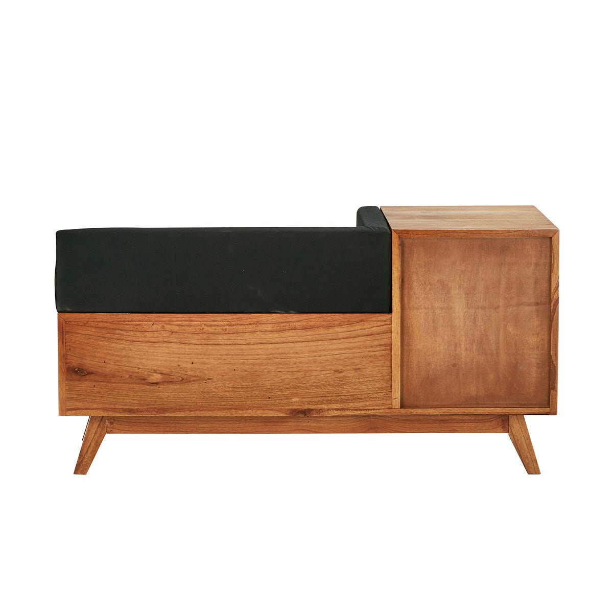 Banc en bois massif avec coussins  CELESTE naturel, BERAH GETAH