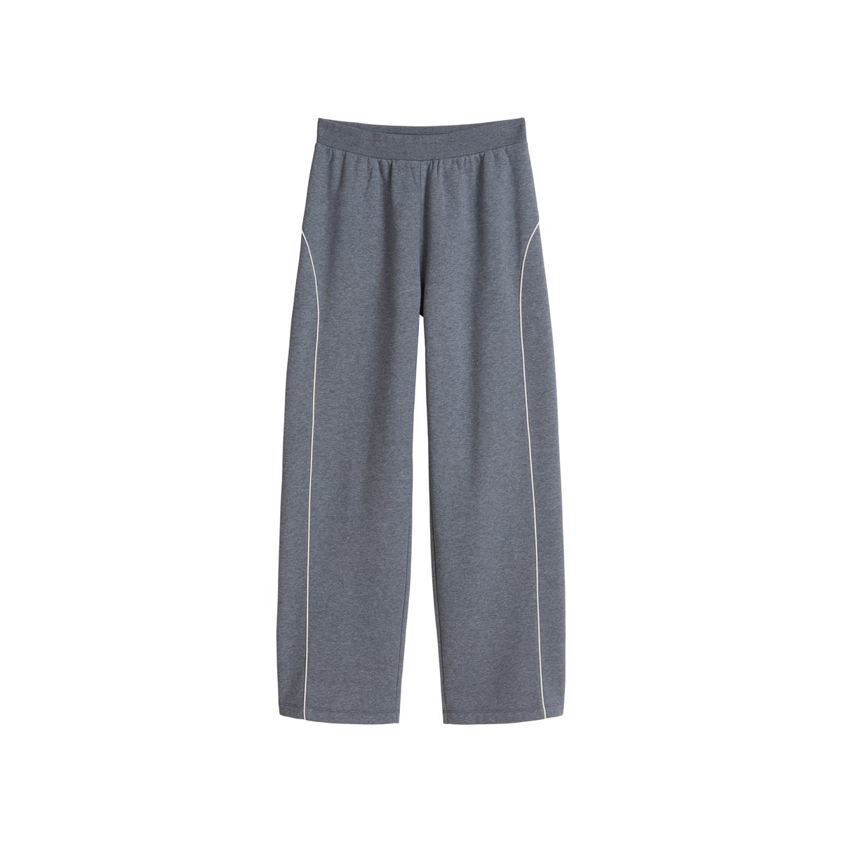 Sweatpants relaxed en mélange de coton organique gris, MARC O’POLO DENIM