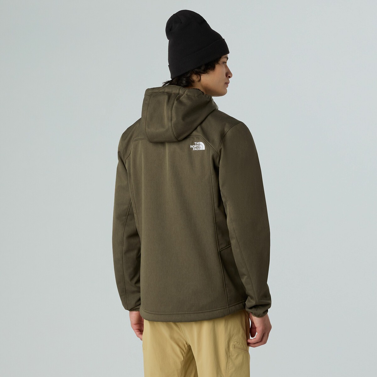 Hooded Softshell Jacket khaki, THE NORTH FACE