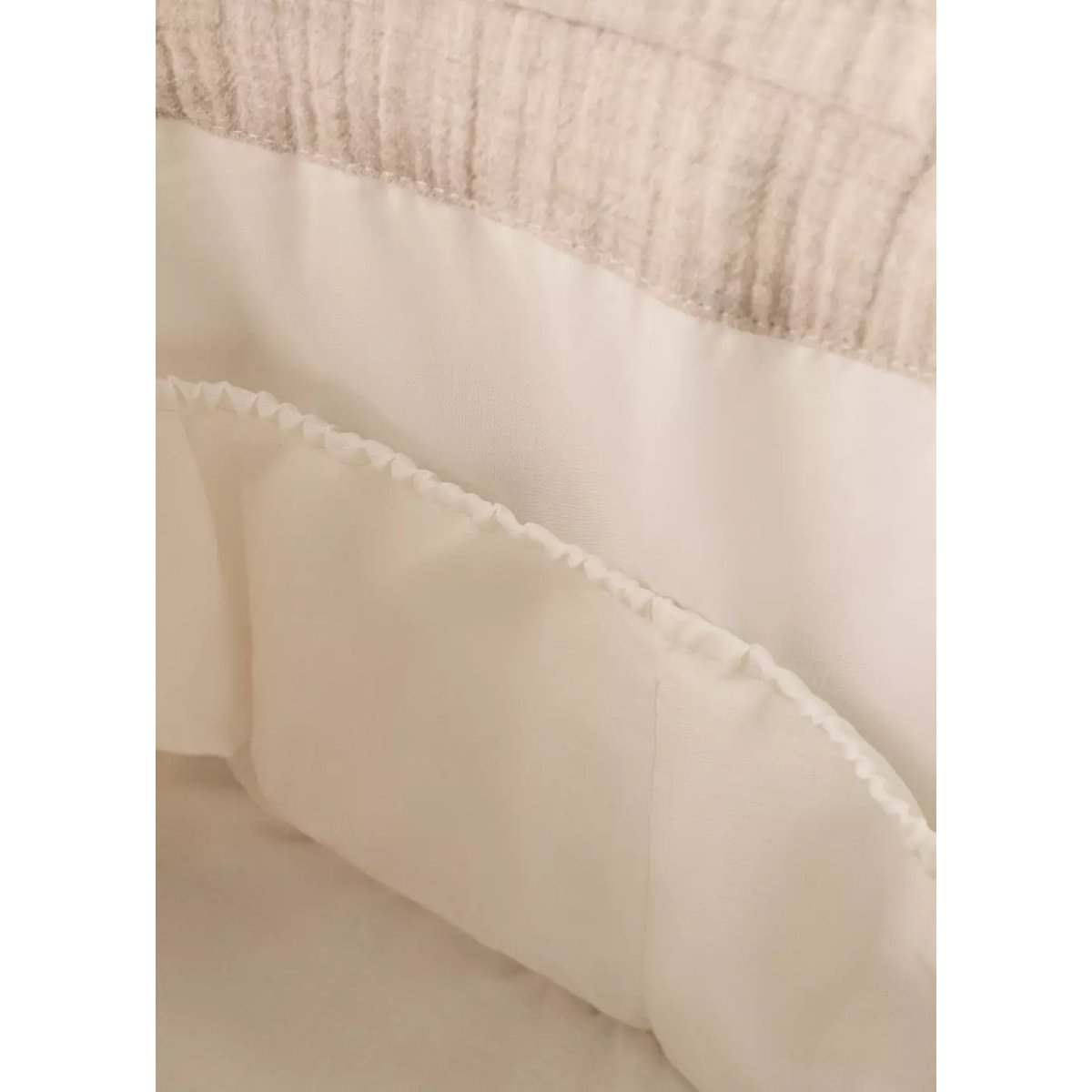 Sac de maternité en gaze de coton beige, MANGO HOME