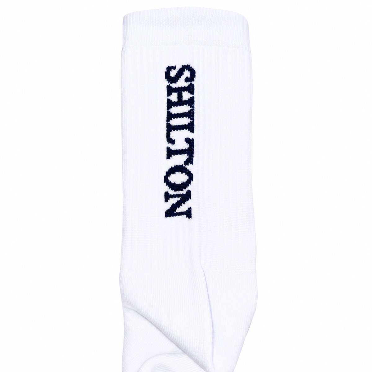 Chaussettes sport hautes blanc, SHILTON