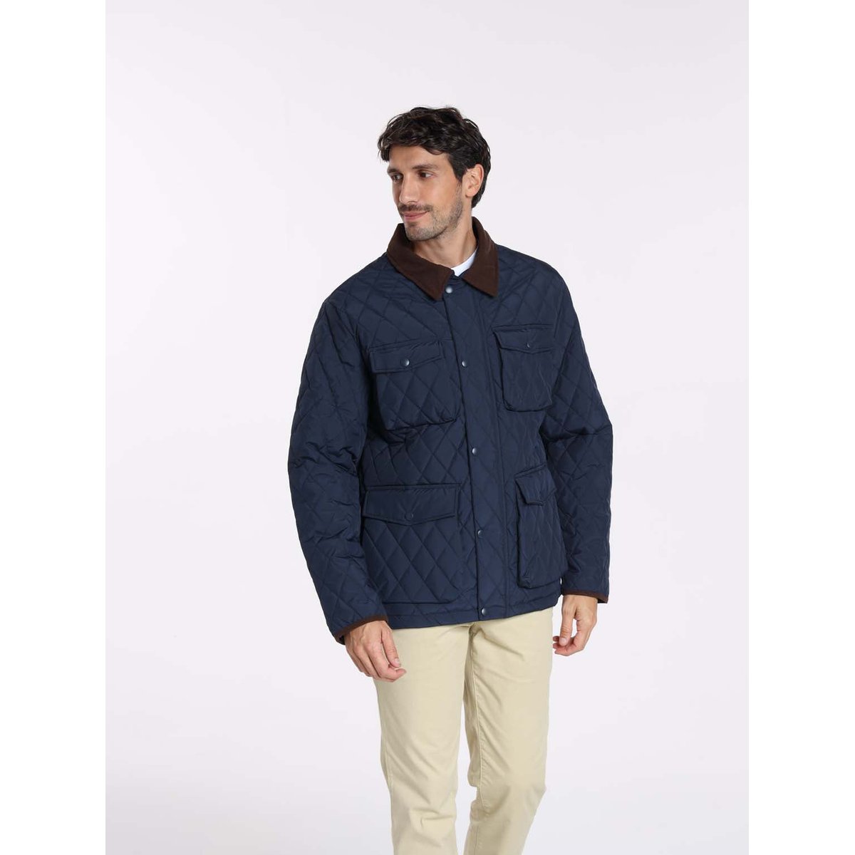 Vestes en regular MATEL marine, GENTLEMAN FARMER