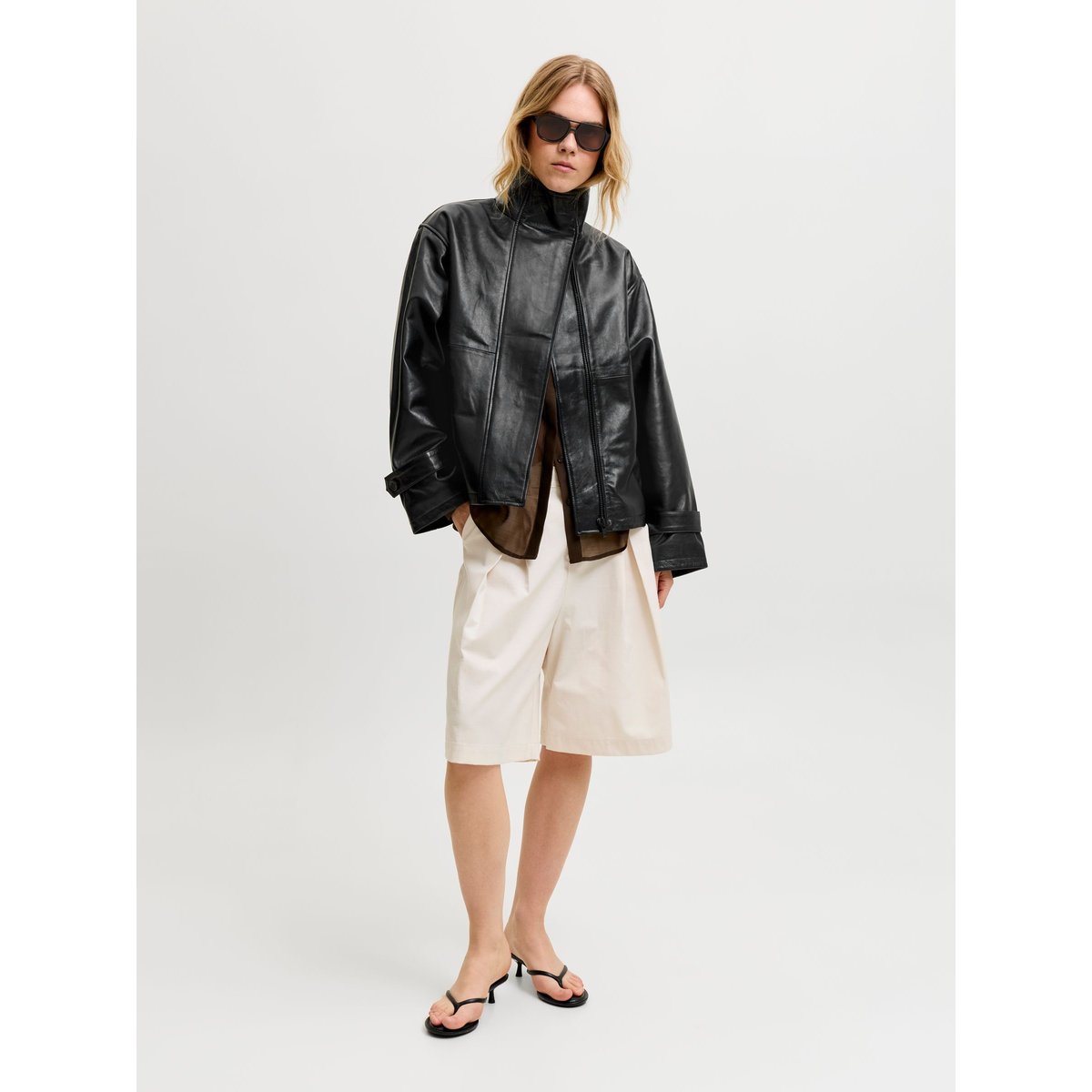Veste En Cuir black, JJXX