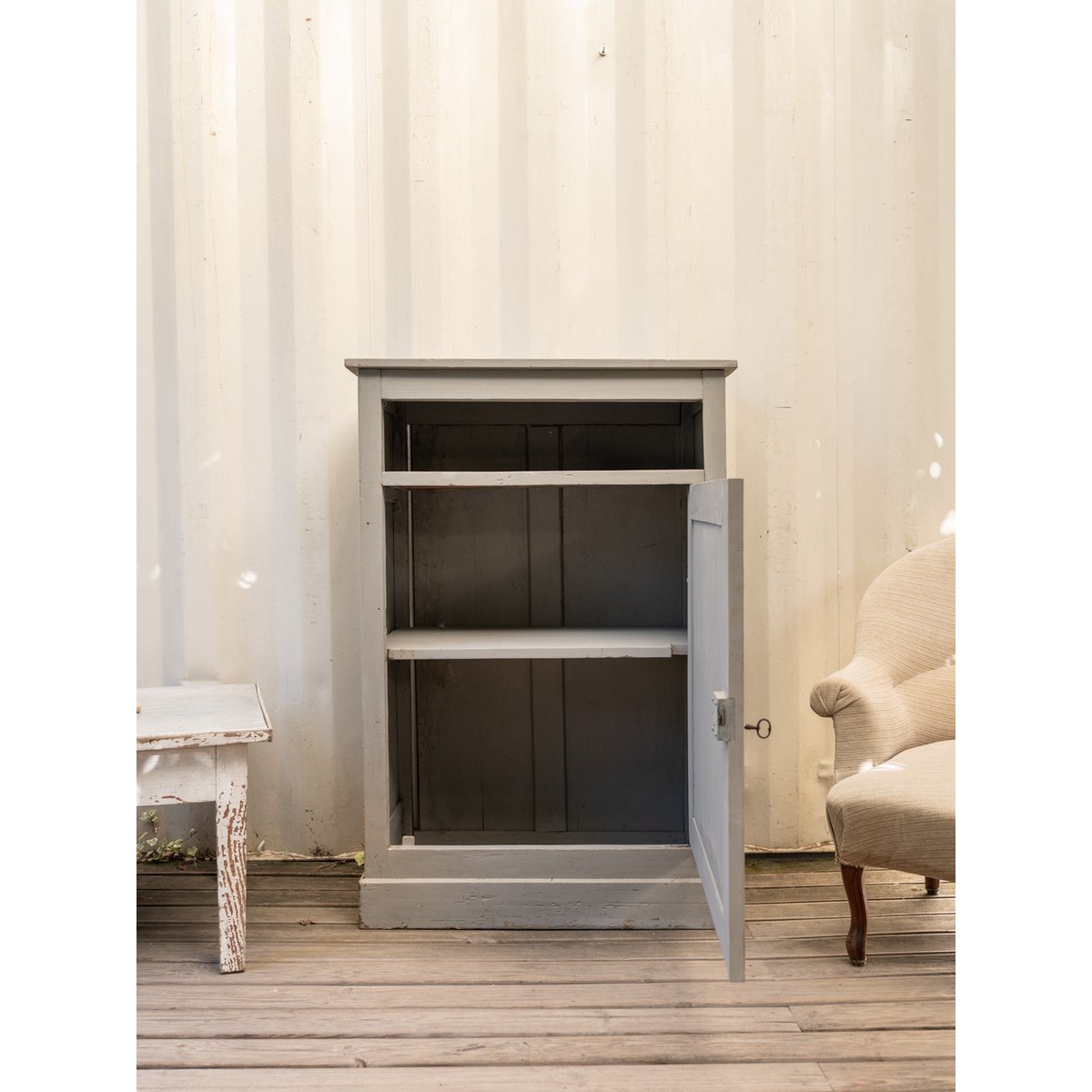 Confiturier en bois gris Gilbert N°1765 - Bon état gris, DEBONGOUT