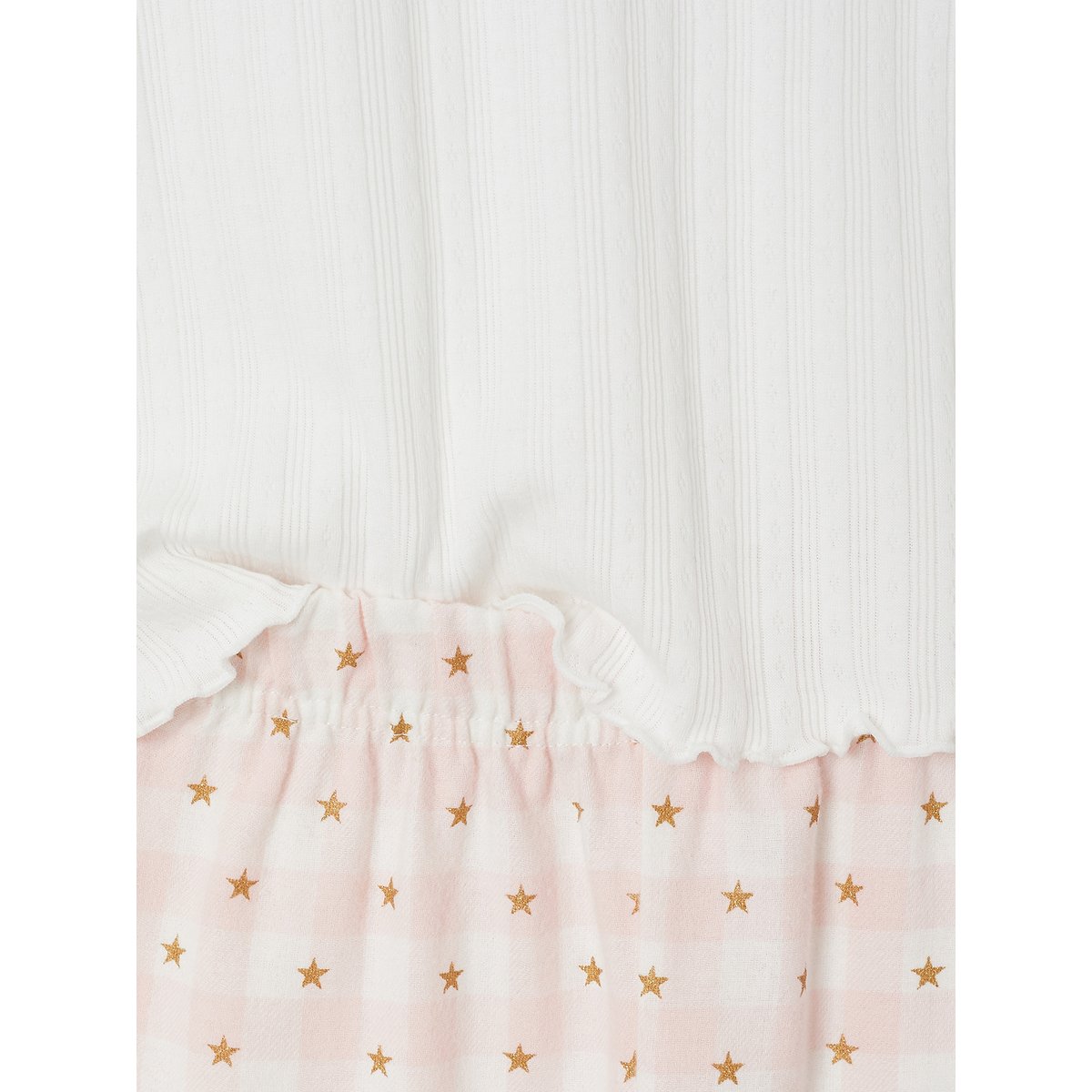 Pyjama pantalon rose pâle, VERTBAUDET