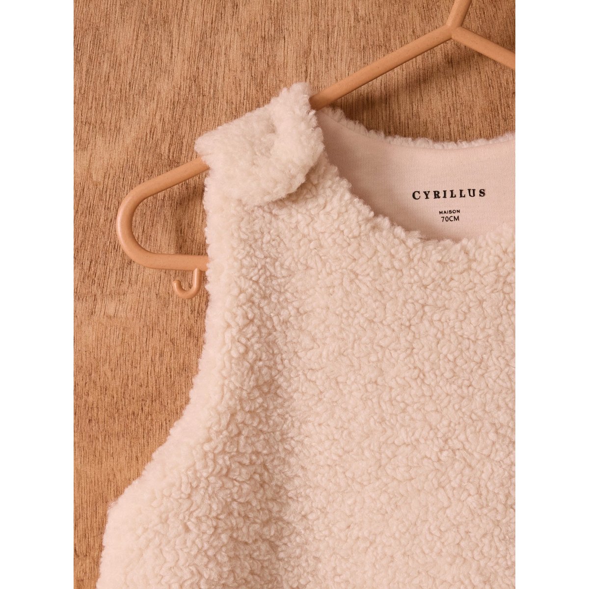 Gigoteuse en sherpa TOG 3 ecru, CYRILLUS