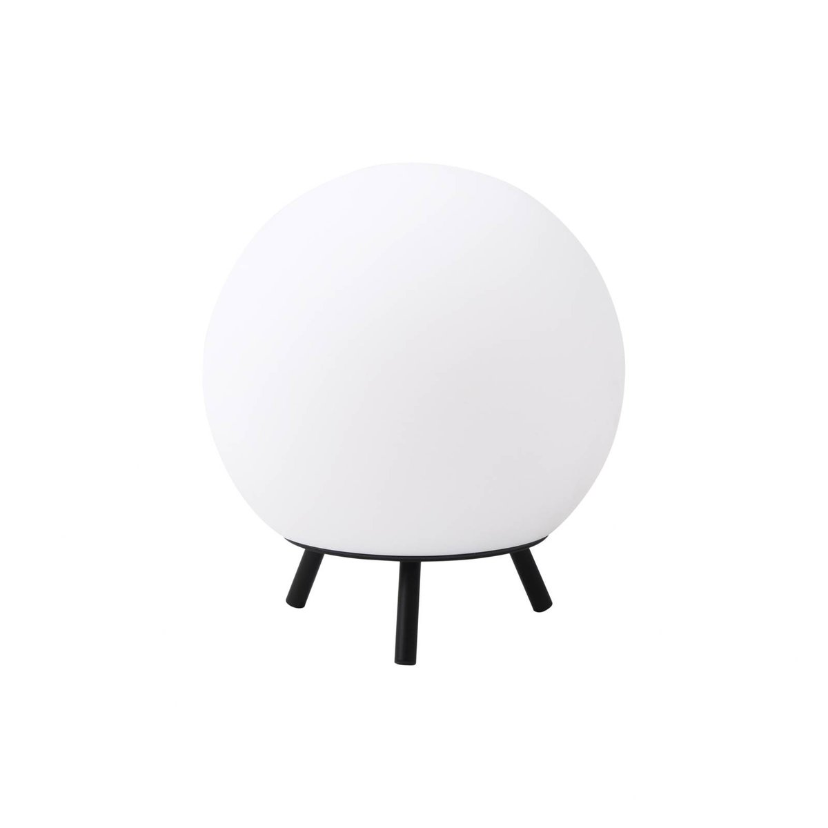Luminaire de terrasse moderneLED, Aurilia blanc, noir, LINDBY