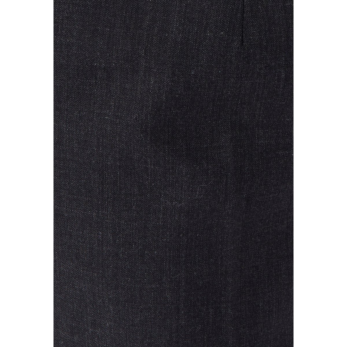 Pantalon large mélange laine bi-stretch gris anthracite chiné, DAMART