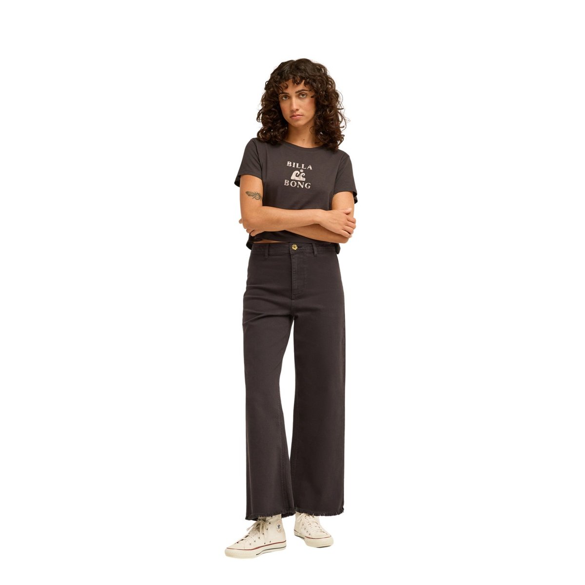 Pantalon Slim fit FREE FALL noir black pebble, BILLABONG