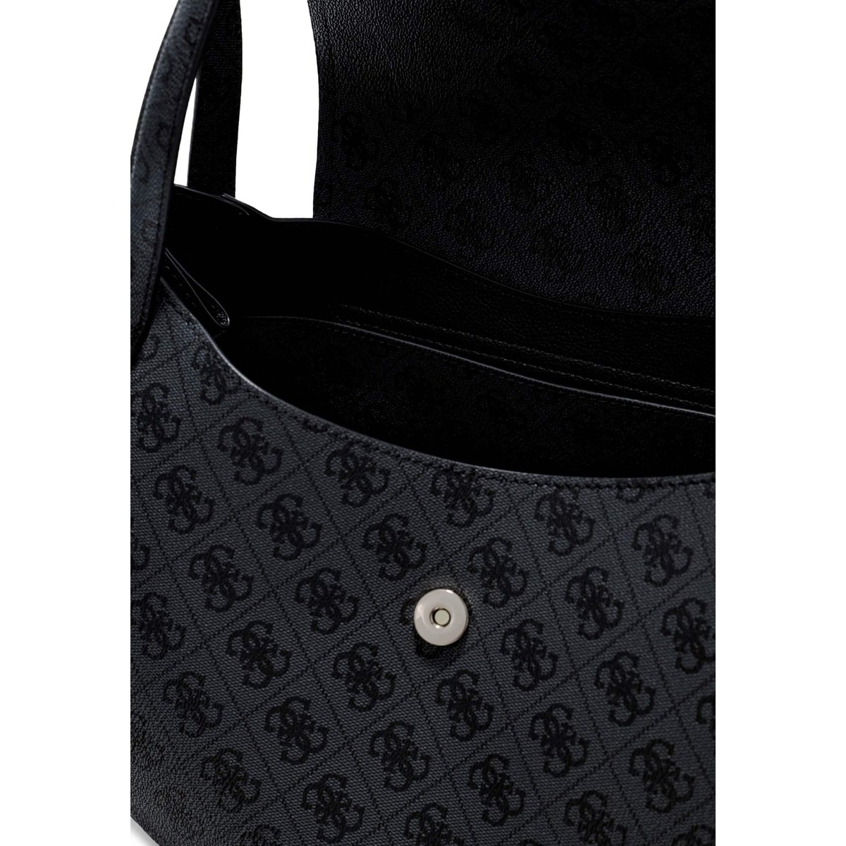 Sac Logo Coleen gris foncé, GUESS