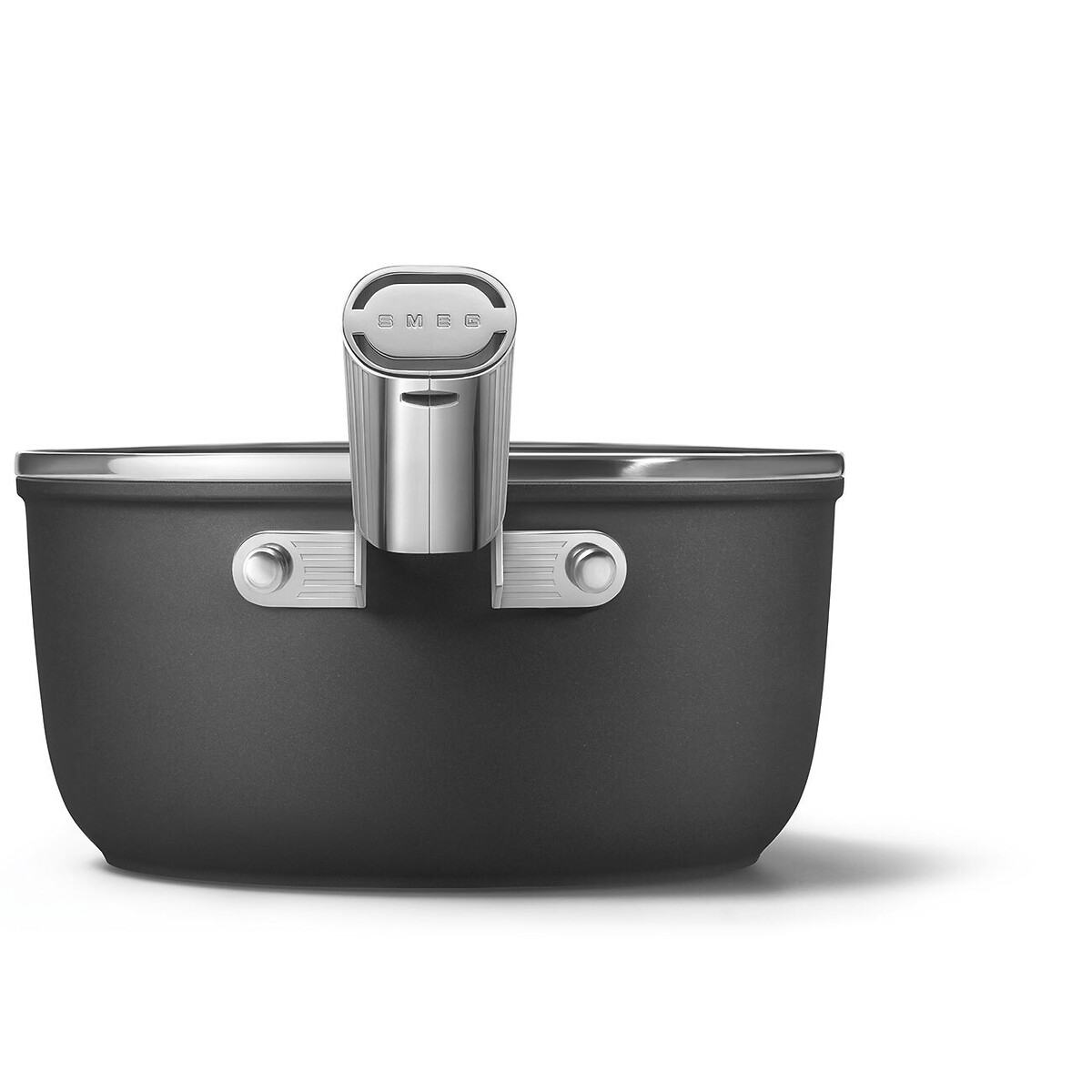 20cm Saucepan black, SMEG
