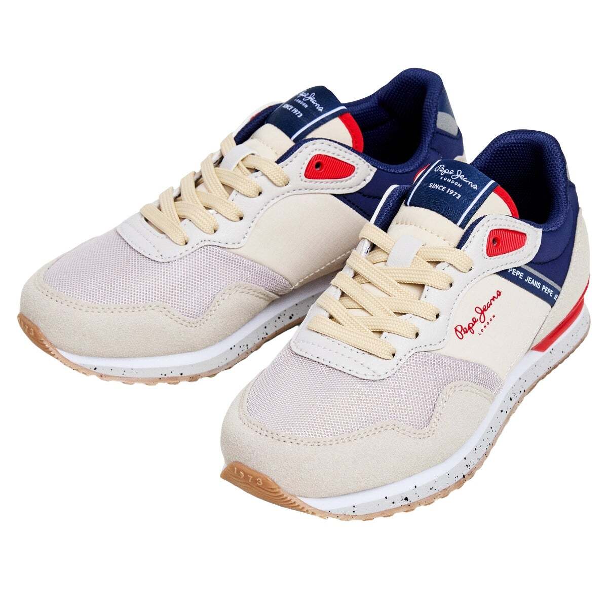 Baskets Combinées - London gris platine, PEPE JEANS