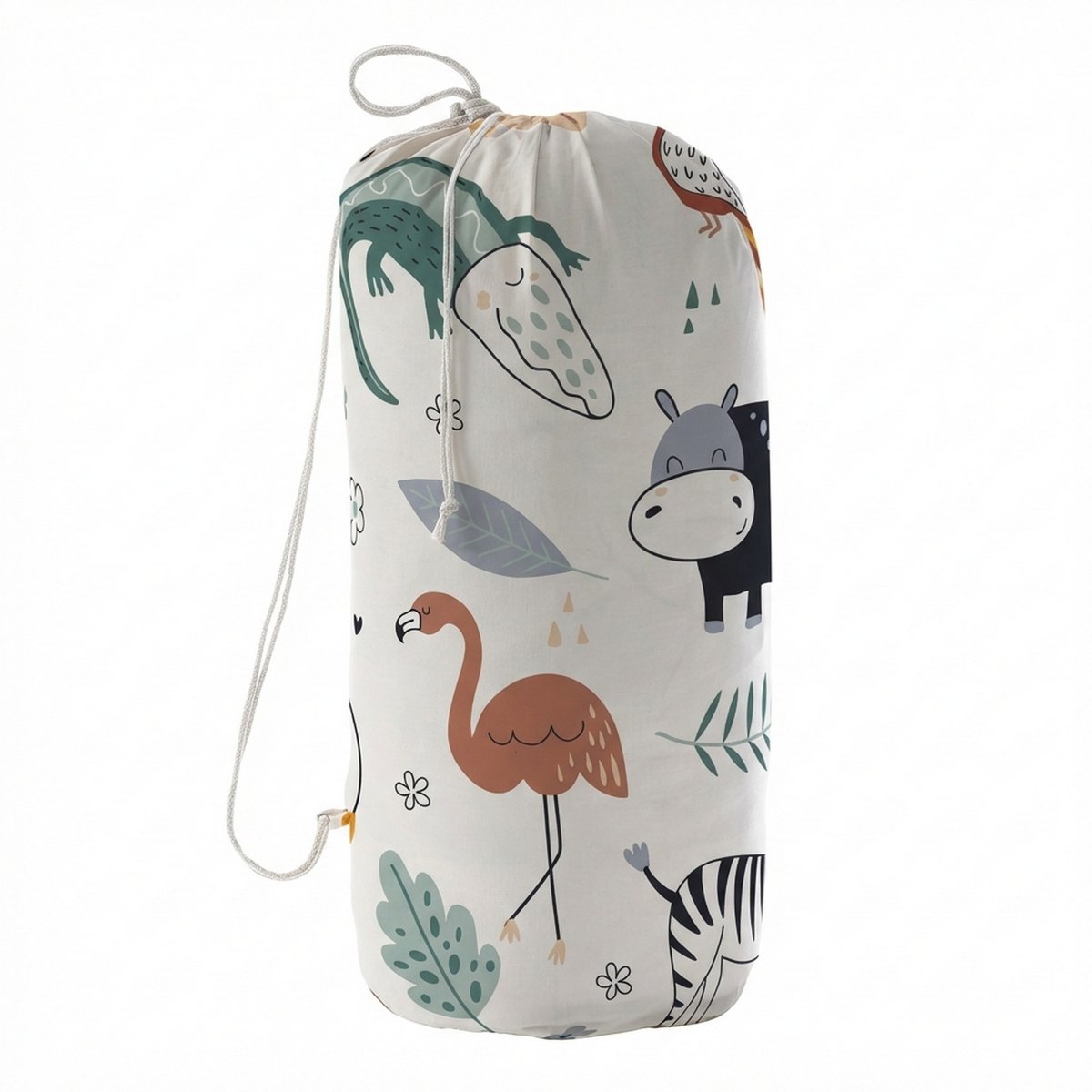 Couette imprimée Coton avec taie Savannah multicolore, EDEN
