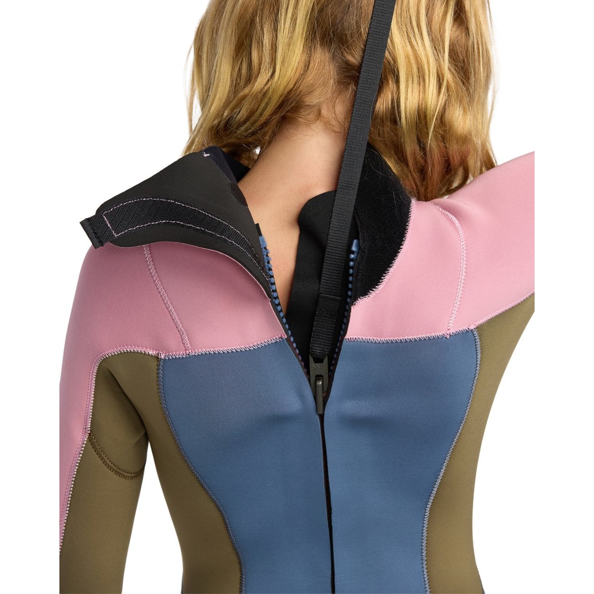 Combinaison de surf back zip 3/2MM PROLOGUE+. gris ash, ROXY