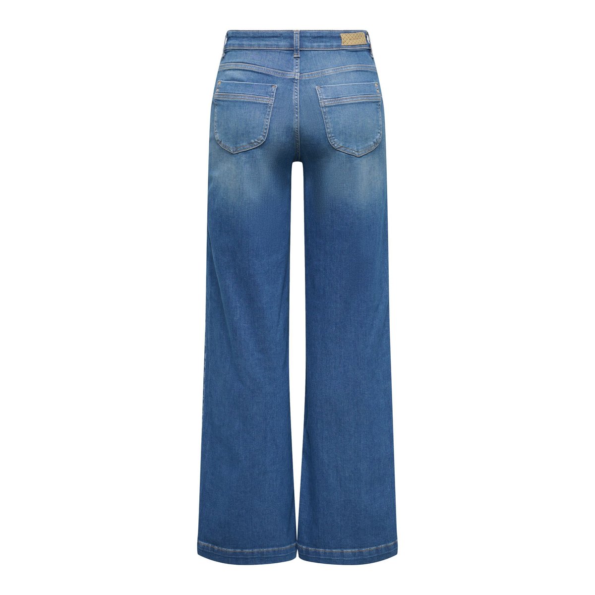 Jean À Jambe Large medium blue denim, ONLY