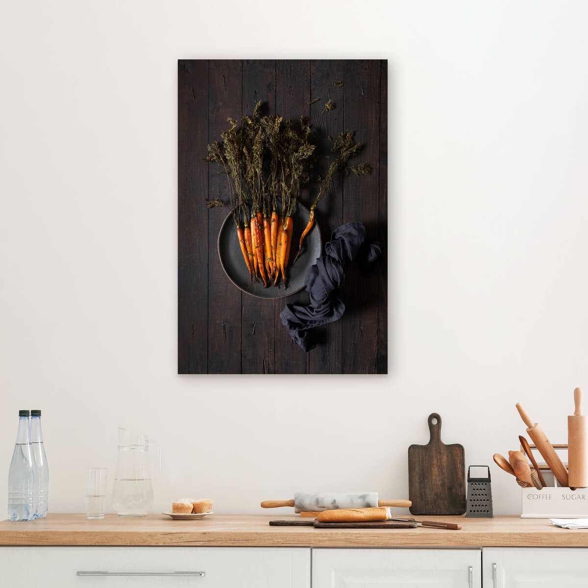 Tableau Mural Cook Art CUISINE tableaux sur toile-orange, CEANOTHE