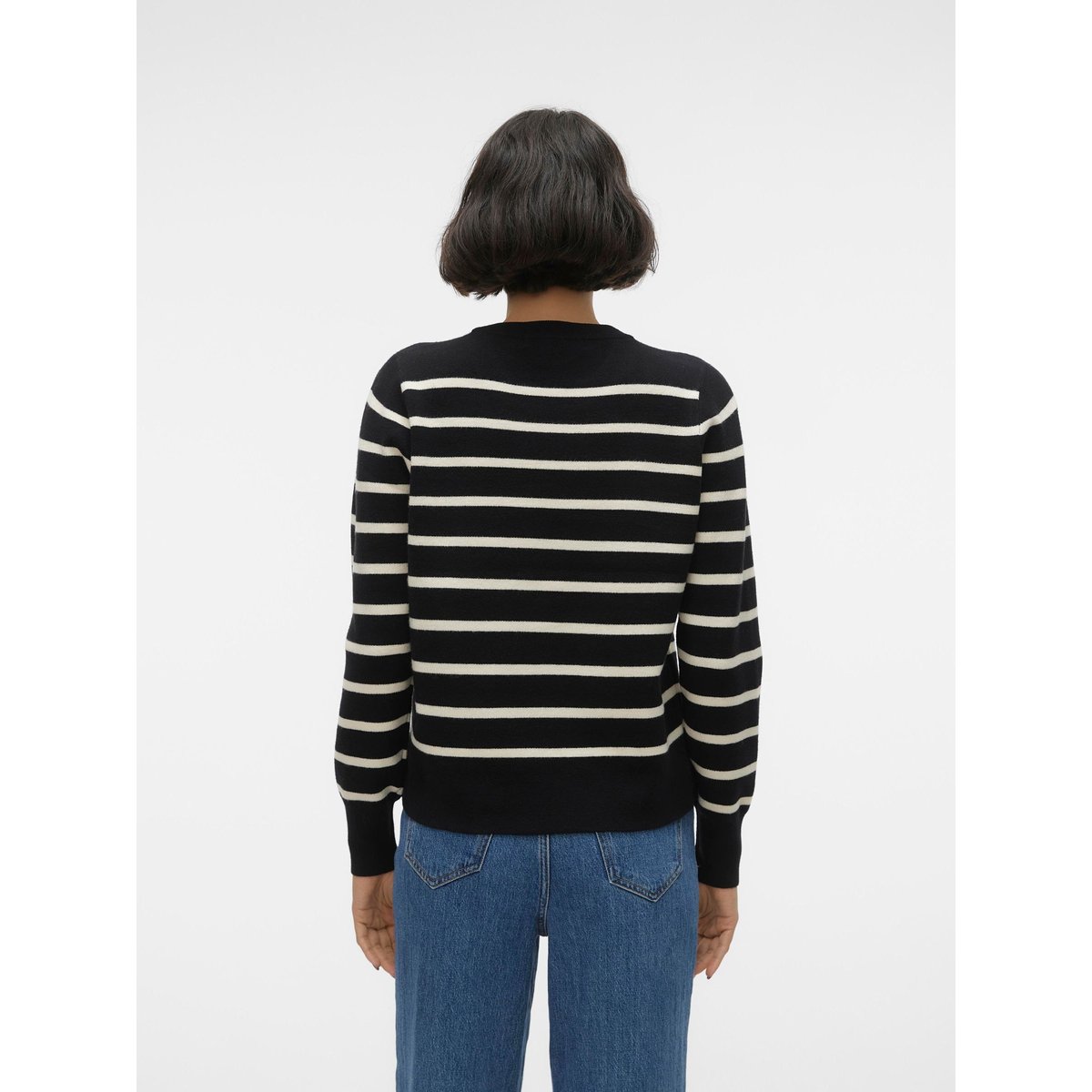 Pull En Maille noire - black, VERO MODA