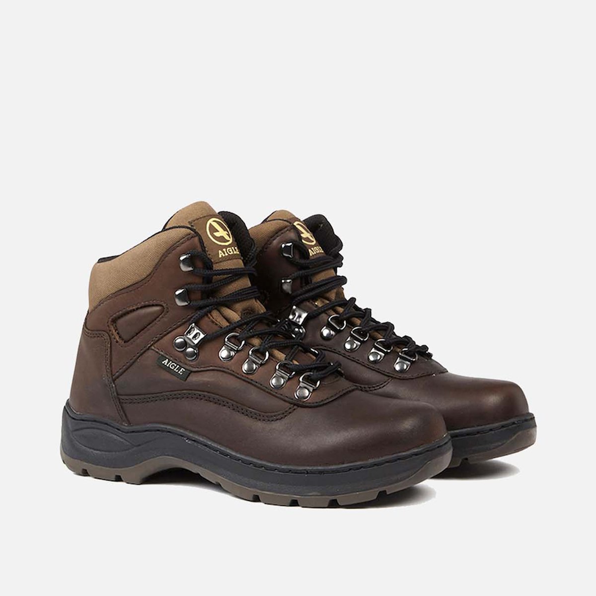 Bottillon de travail montant PICARDIE UNISEX brun, AIGLE