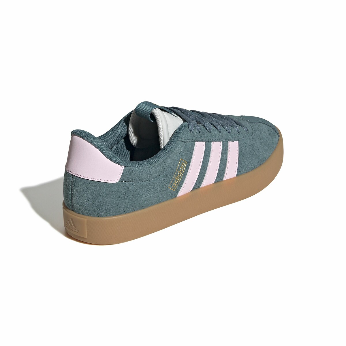 Baskets VL Court 3.0 vert/rose, ADIDAS SPORTSWEAR