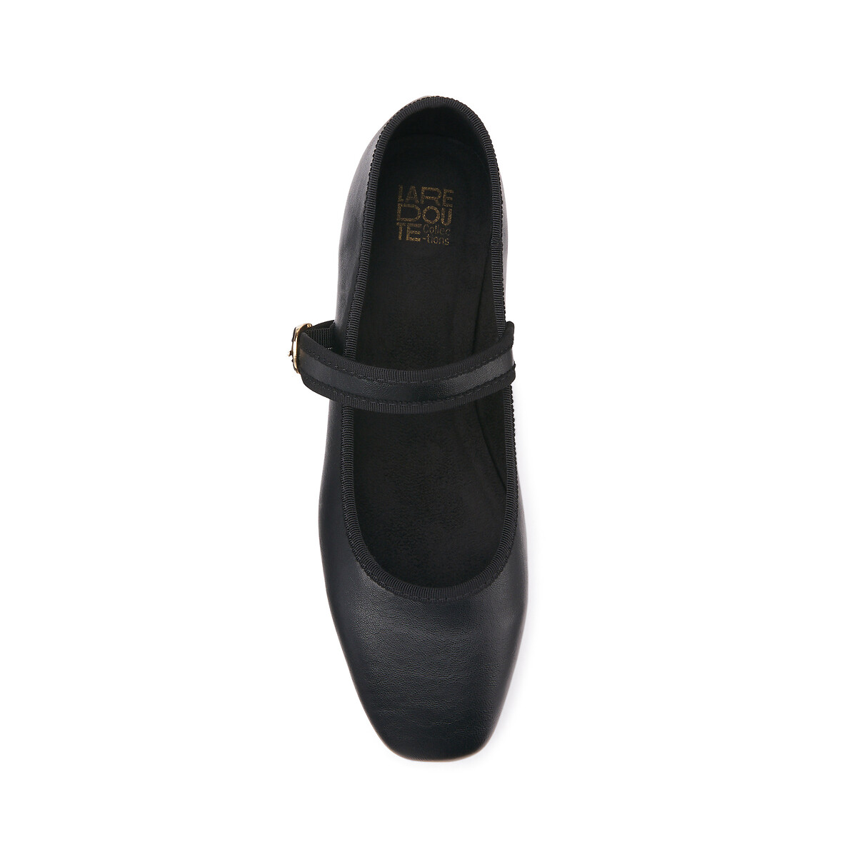 Ballerina's met bandje zwart, LA REDOUTE COLLECTIONS