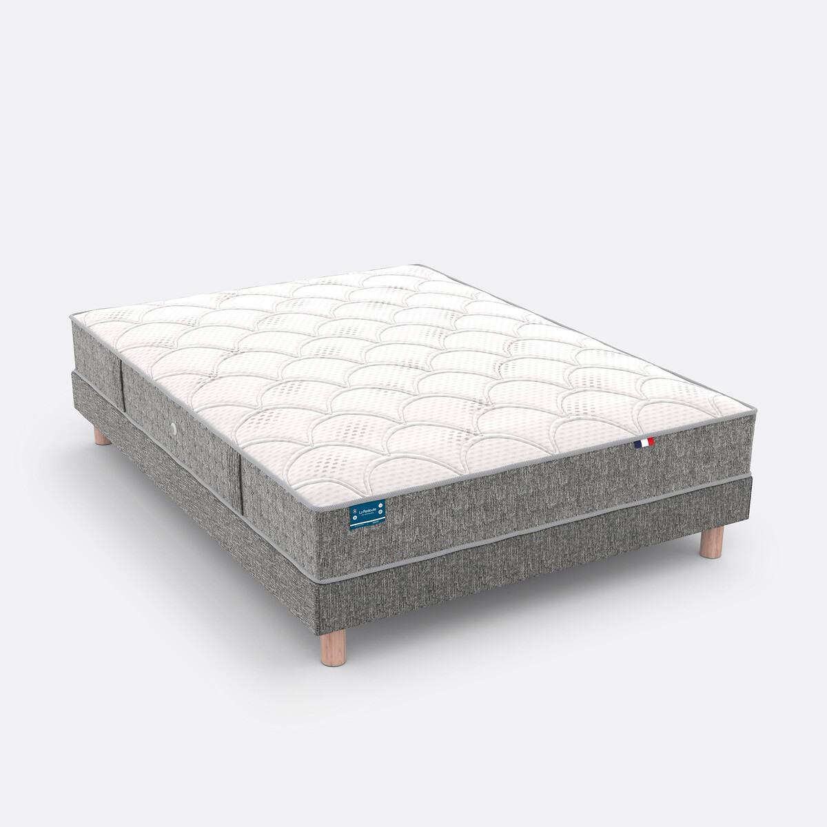 Rete imbottita déco con 15 doghe flessibili grigio, LA REDOUTE INTERIEURS
