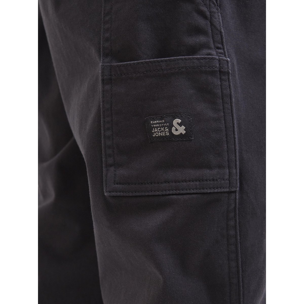 Pantalon Worker black 1, JACK & JONES JUNIOR