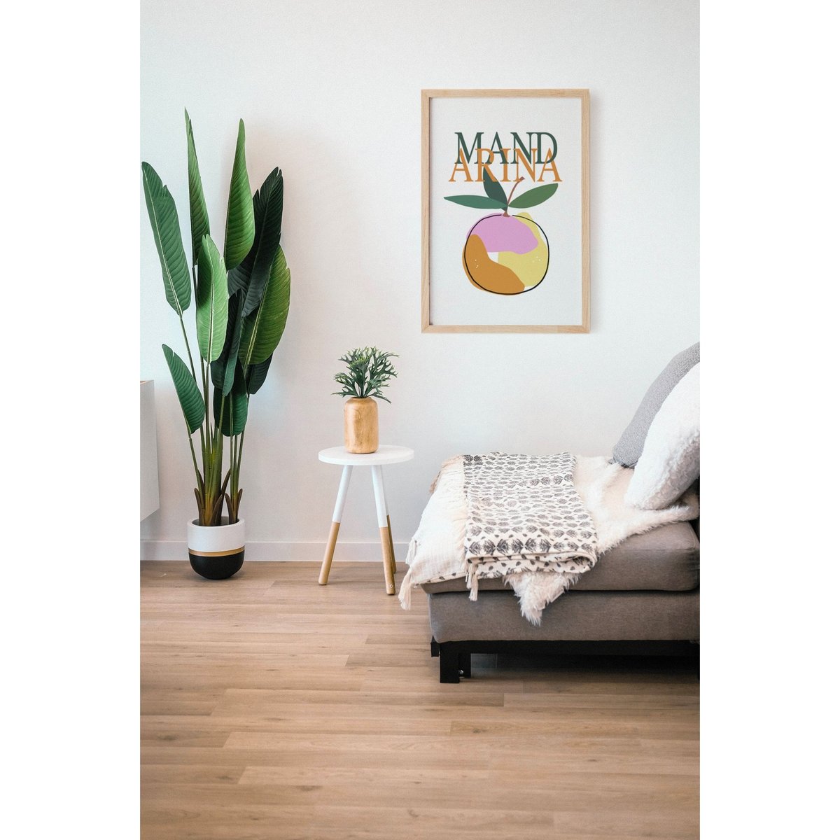 Affiche Mandarina blanc, L'AFFICHERIE