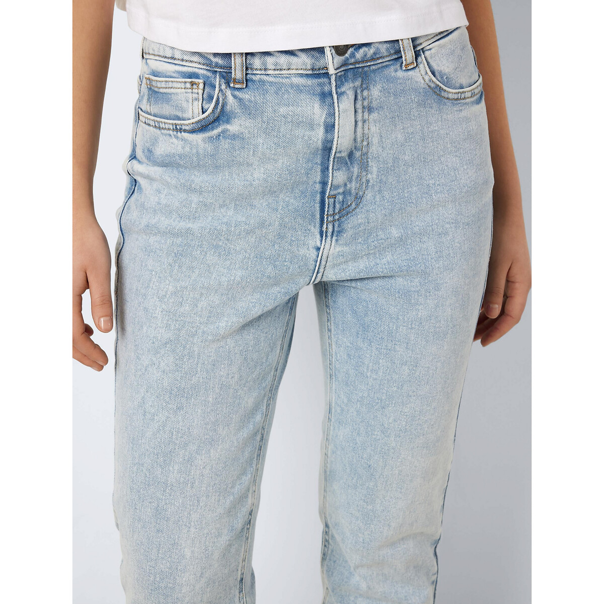 Jean skinny, taille haute light blue, NOISY MAY